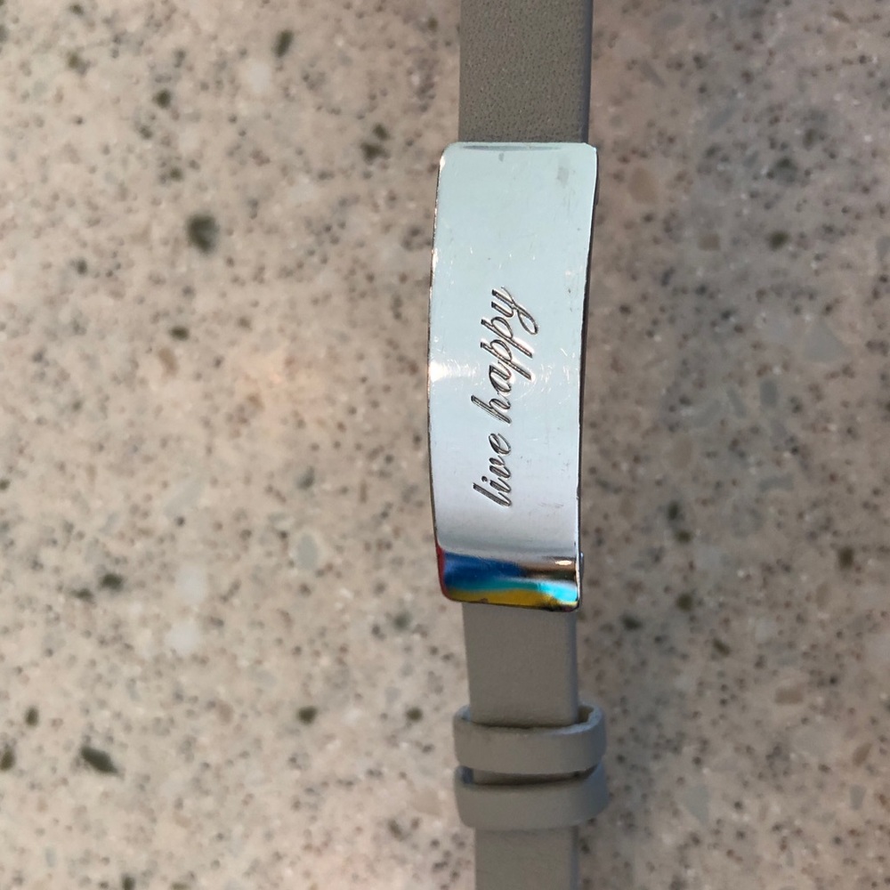 KEEP Collective “Live Happy” Charm - Silver